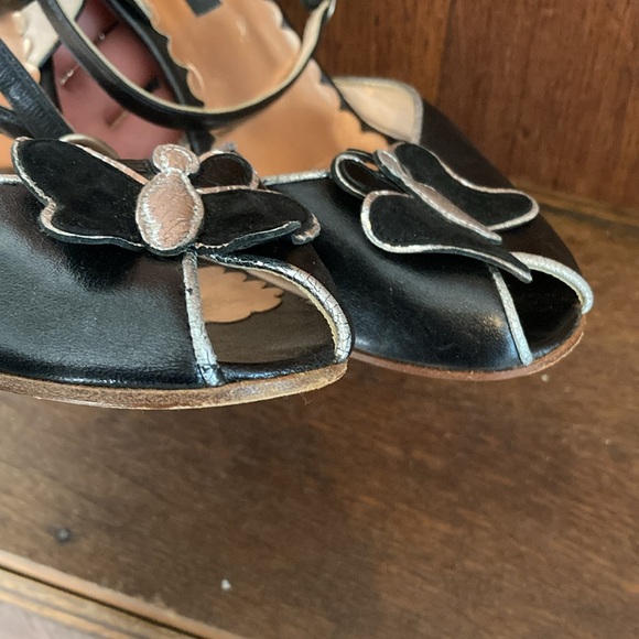 Marc Jacobs Butterfly deco kitten heels disco 8 - Picture 6 of 8